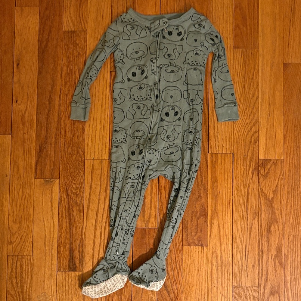 Carter's Blue Footed One Piece with Cute Print
